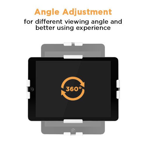 BRATECK επιτραπέζια βάση tablet PAD33-03, αντικλεπτική, 7.9-11", μαύρη - Image 2