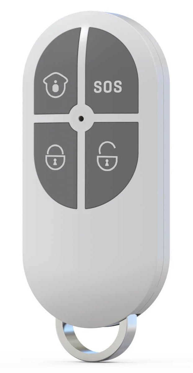 Ασύρματο χειριστήριο PB-443R-W για συναγερμούς, 433MHz