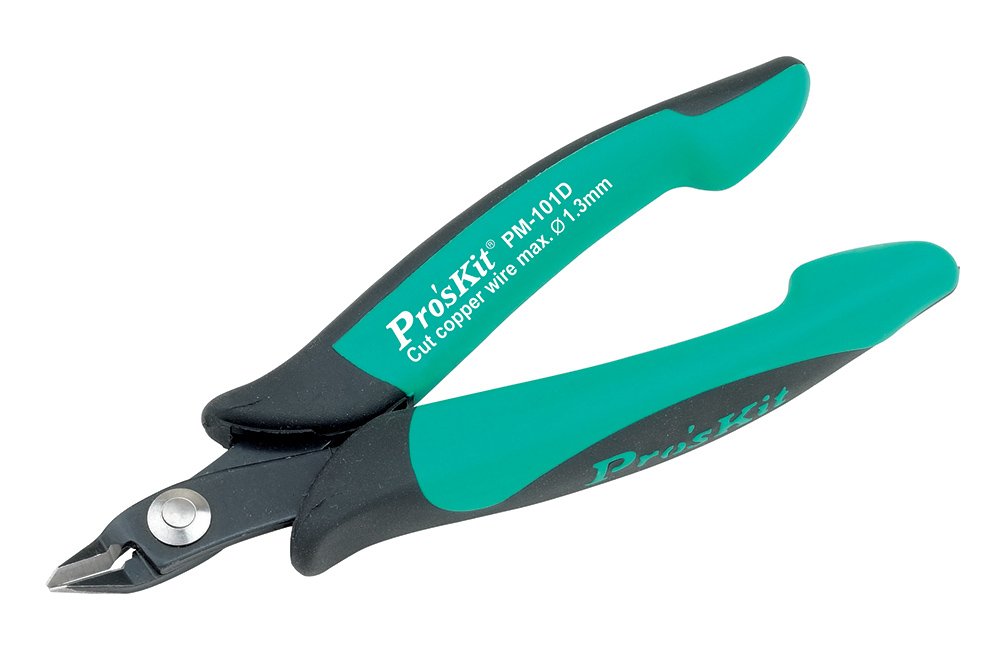 PROSKIT πλαγιοκόφτης PM-101D με αντιολισθητικές λαβές, max Φ1.3mm, 135mm