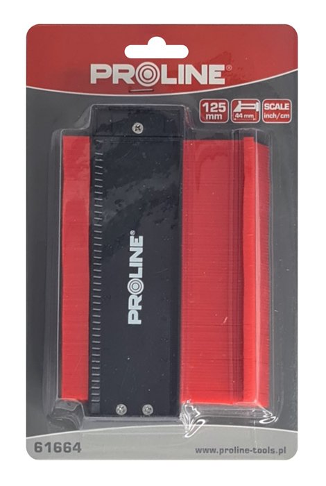 PROLINE παντογράφος 61664, κλίμακα σε inch/cm, 125mm - Image 2