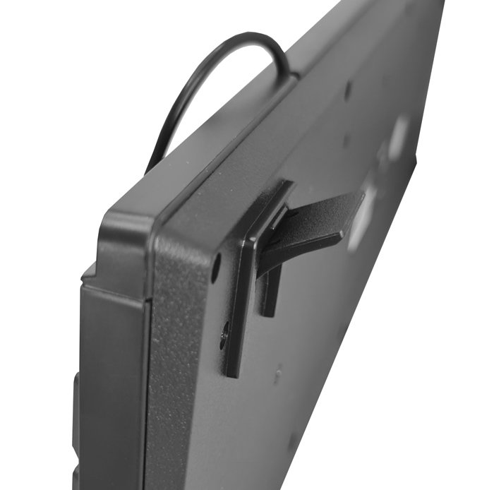 POWERTECH πληκτρολόγιο PT-1069, ενσύρματο, multimedia, EN/GR, μαύρο - Image 4