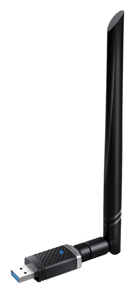 POWERTECH ασύρματος USB αντάπτορας δικτύου PT-1132, 1300Mbps, 2.4/5GHz