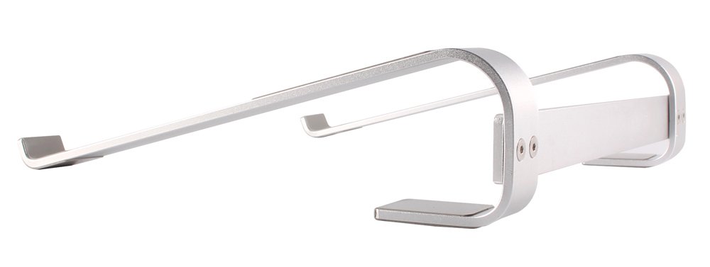 POWERTECH μεταλλική βάση laptop PT-1161, έως 18", ασημί - Image 3