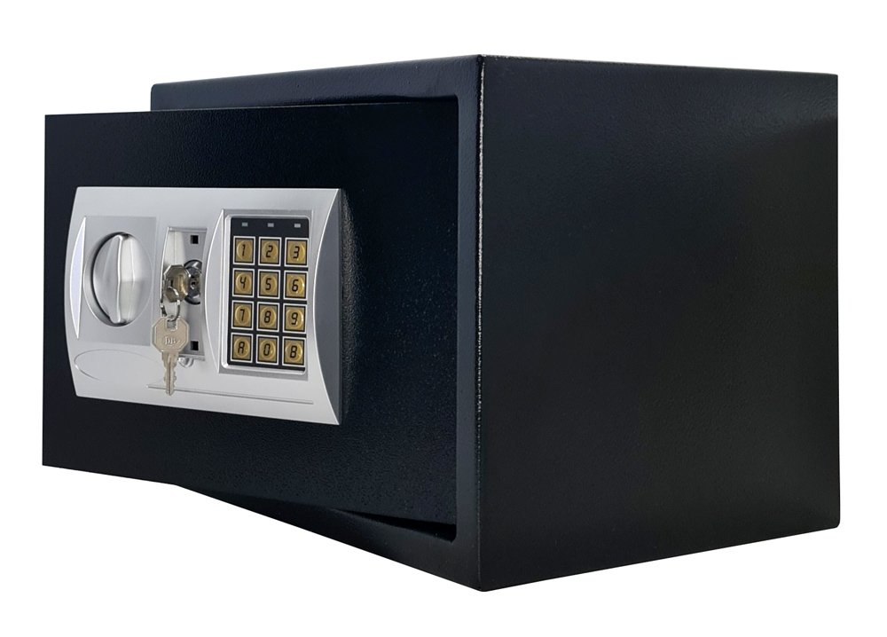 POWERTECH χρηματοκιβώτιο ασφαλείας PT-1193, ψηφιακό κλείδωμα, 35x25x25cm, 9.5kg - Image 3