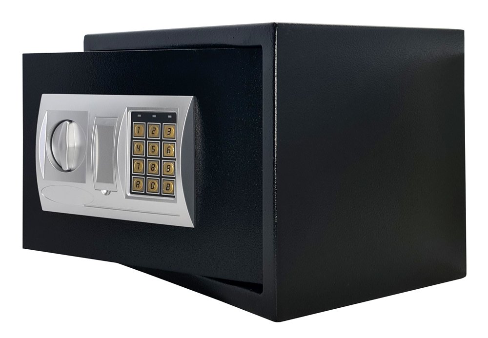 POWERTECH χρηματοκιβώτιο ασφαλείας PT-1193, ψηφιακό κλείδωμα, 35x25x25cm, 9.5kg - Image 4