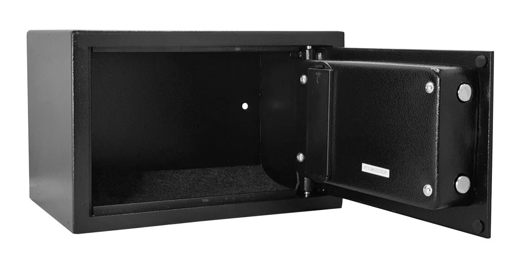 POWERTECH χρηματοκιβώτιο PT-1196 με δακτυλικό αποτύπωμα, 31x20x20cm, 8kg - Image 2