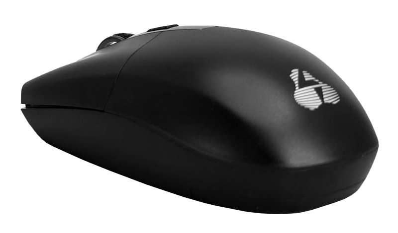 POWERTECH ασύρματο ποντίκι PT-1294, USB δέκτης, έως 1600DPI, μαύρο - Image 3