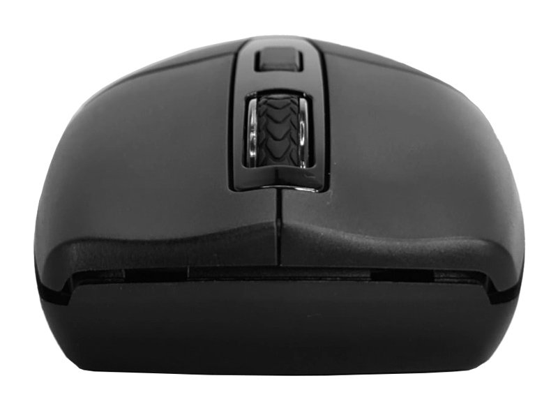 POWERTECH ασύρματο ποντίκι PT-1294, USB δέκτης, έως 1600DPI, μαύρο - Image 4