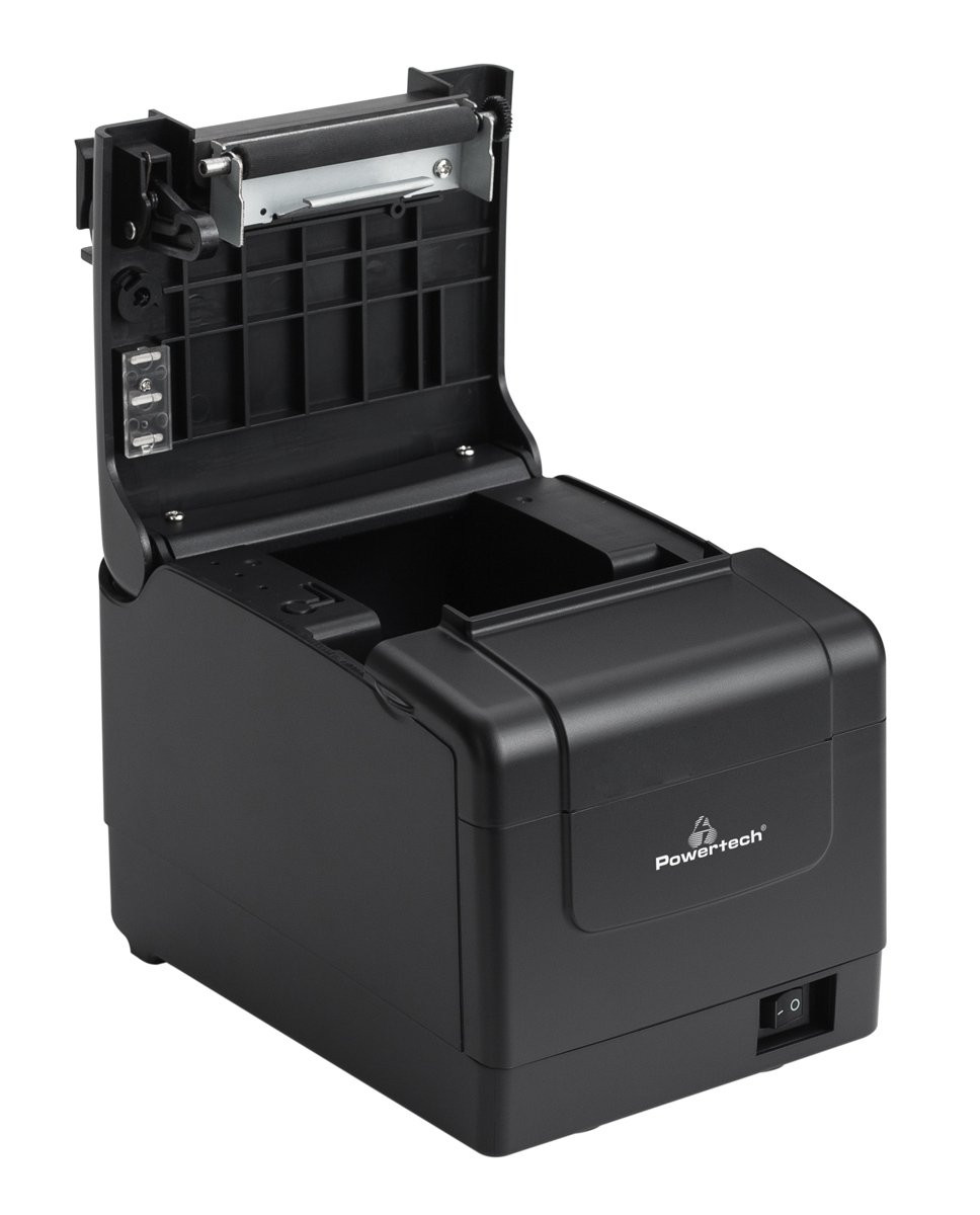 POWERTECH θερμικός εκτυπωτής αποδείξεων PT-1304, USB/LAN, μαύρος - Image 3
