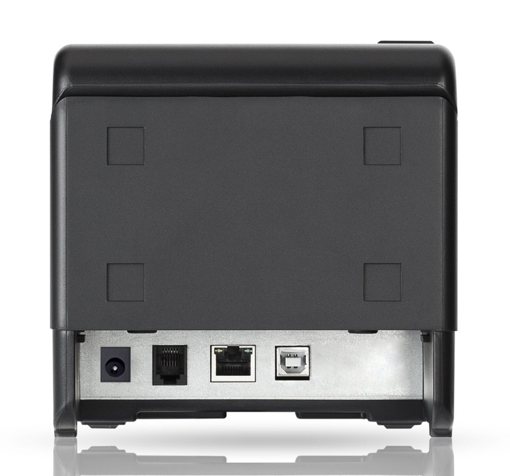 POWERTECH θερμικός εκτυπωτής αποδείξεων PT-1304, USB/LAN, μαύρος - Image 4