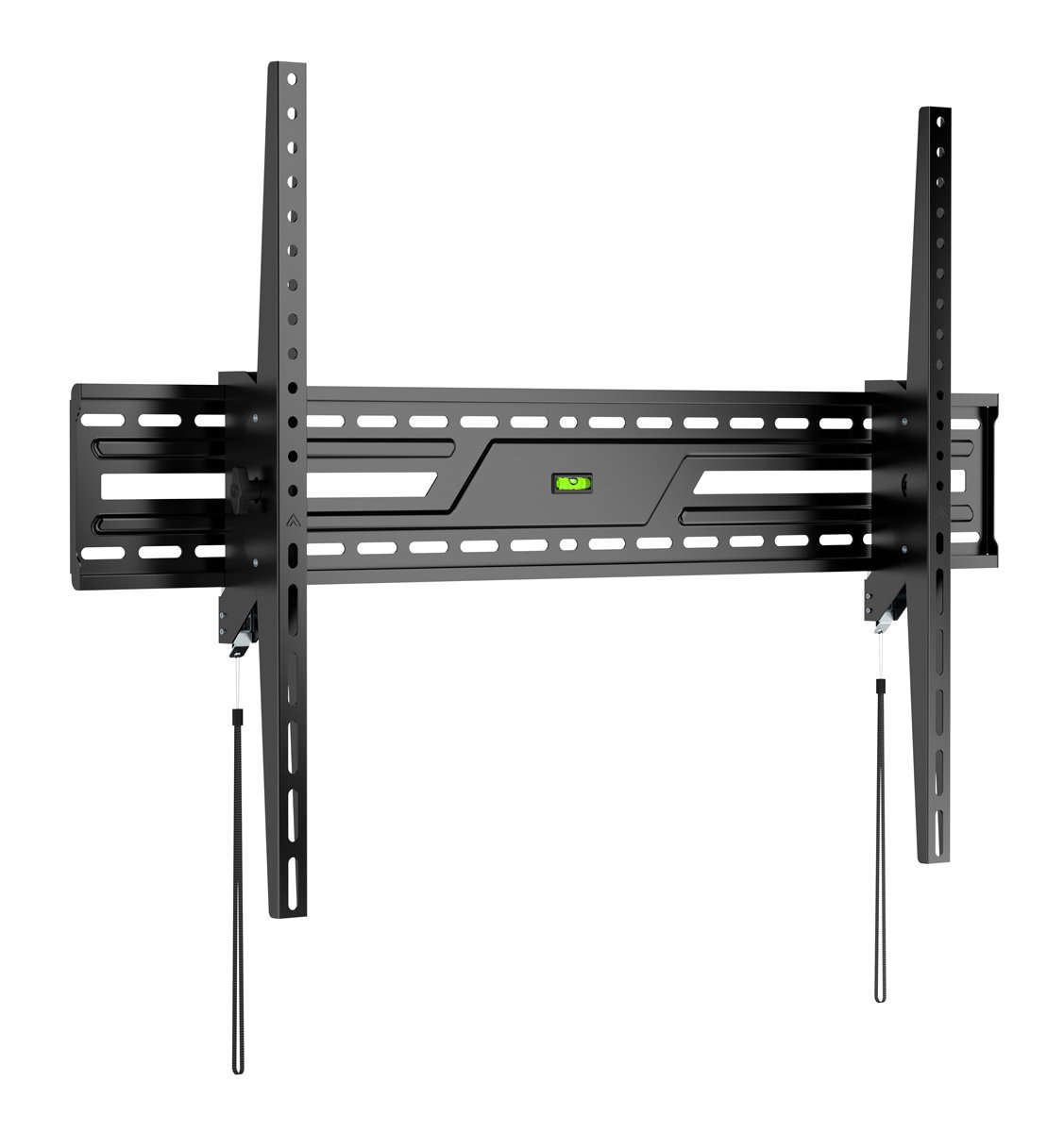 POWERTECH επιτοίχια βάση τηλεόρασης PT-1368, 43-100", έως 75kg, ρυθμιζόμενη κλίση