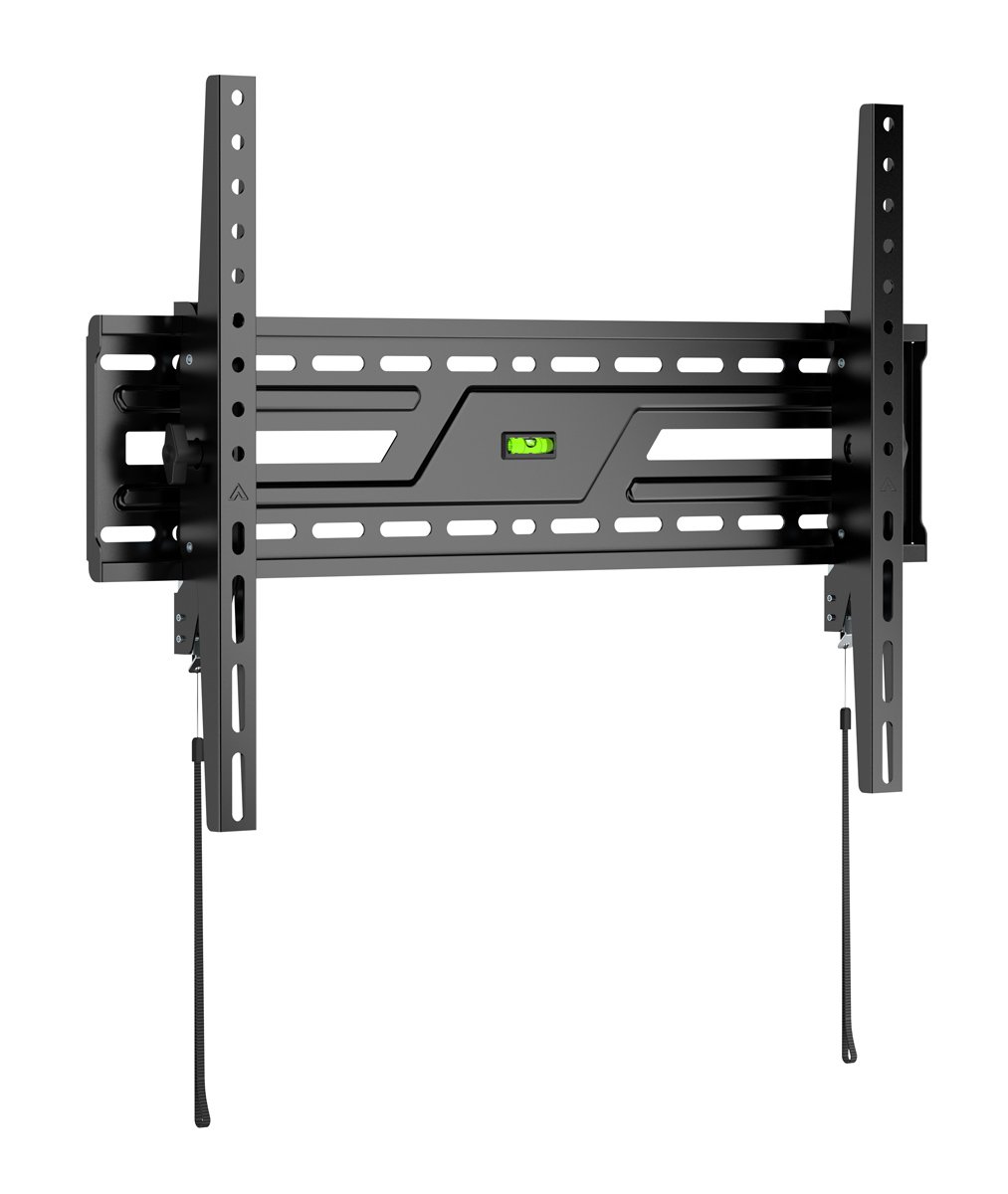 POWERTECH επιτοίχια βάση τηλεόρασης PT-1370, 37-86", έως 75kg, ρυθμιζόμενη κλίση