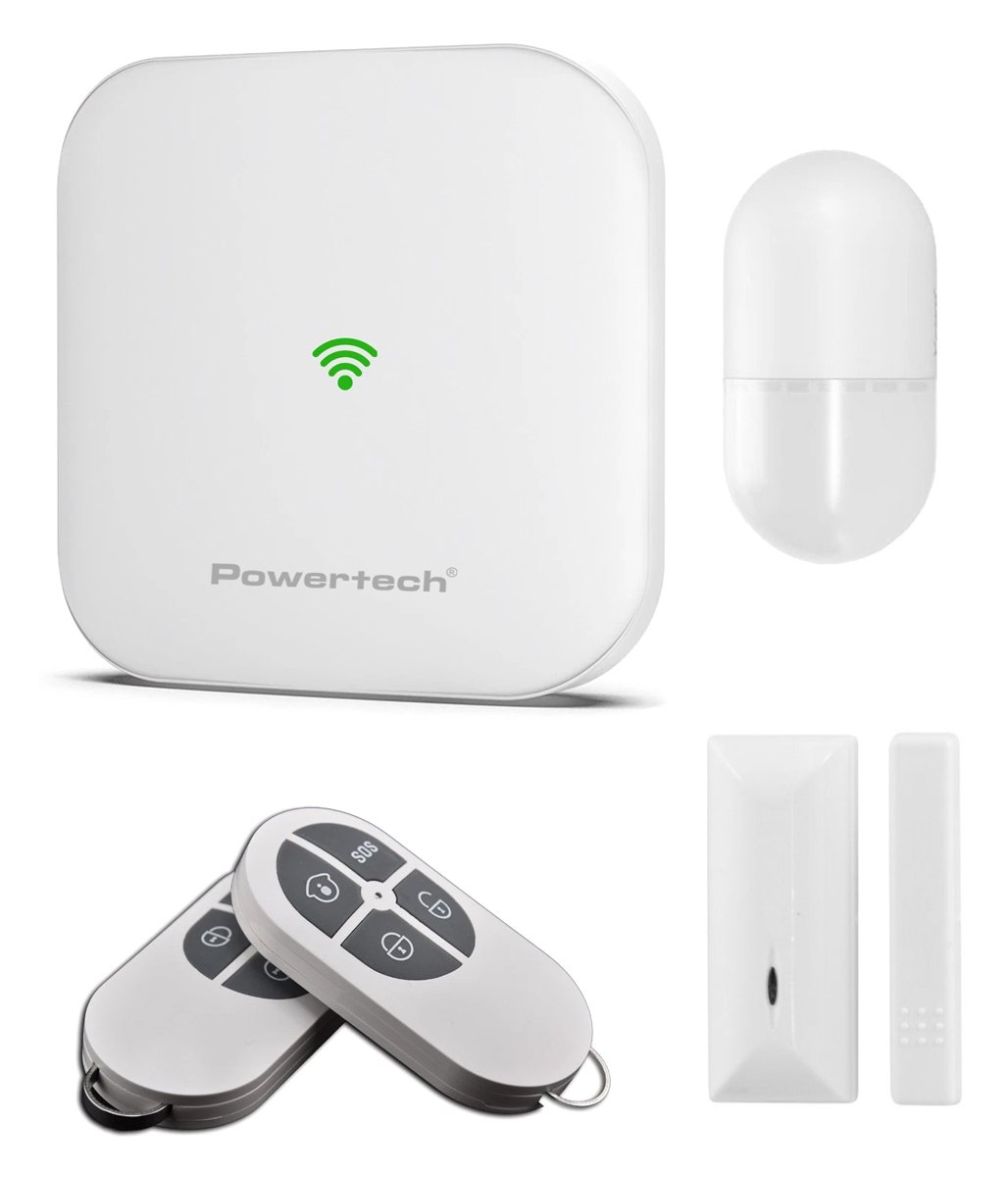 POWERTECH ασύρματο σύστημα συναγερμού PT-1418, WiFi, 4G