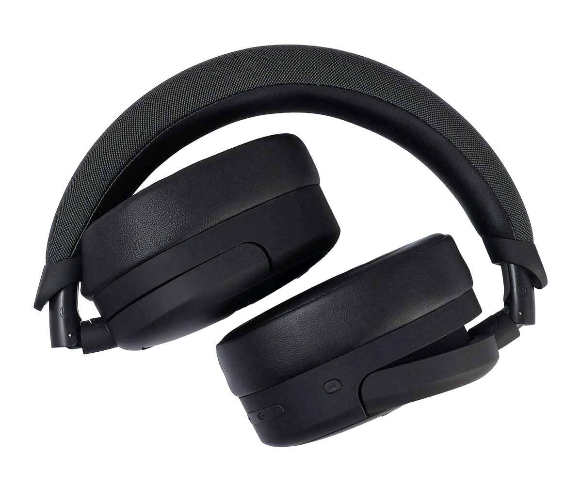 POWERTECH headphones PT-1462, ενσύρματα & ασύρματα, ANC & ENC, 40mm, 300mAh, μαύρα - Image 6