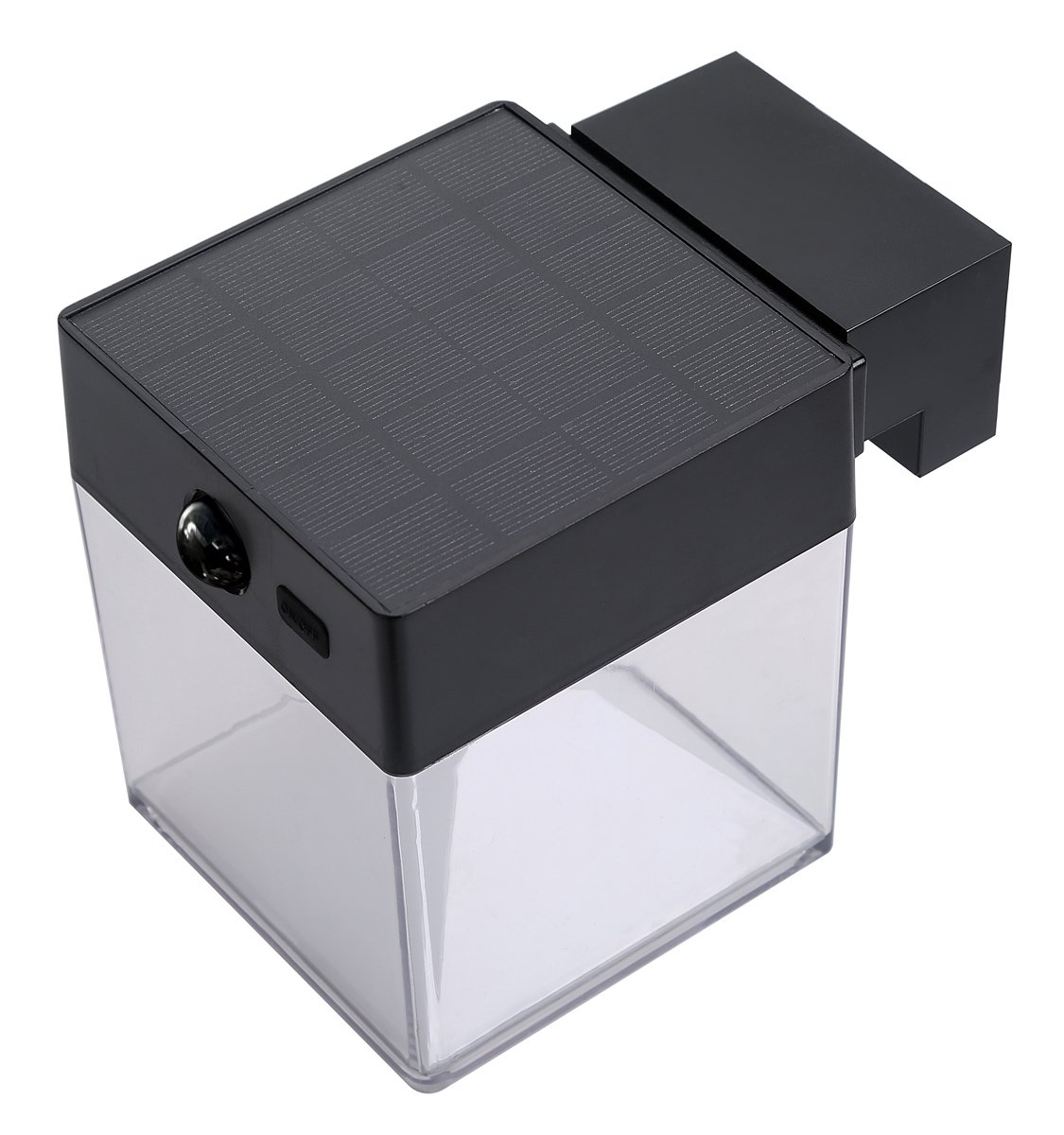 POWERTECH LED ηλιακό φωτιστικό PT-1519 με αισθητήρα κίνησης, 4W, 2000mAh, μαύρο