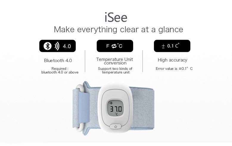 POWERTECH Smart Παιδικό Θερμόμετρο PT-501, Bluetooth, με συναγερμό - Image 8