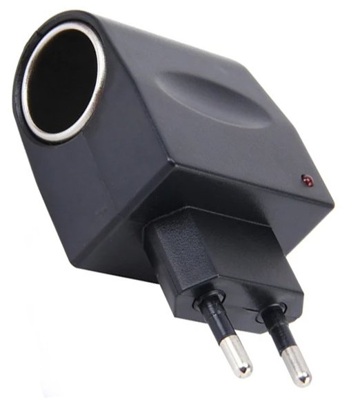 Αντάπτορας φόρτισης PT-807, από UK/EU πρίζα σε αυτοκινήτου