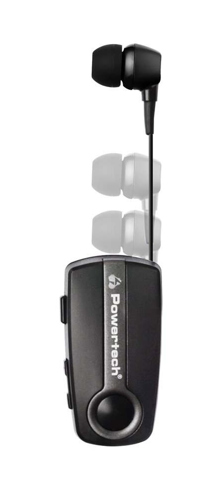 POWERTECH earphone Klipp 2 PT-998 multipoint, Bluetooth 5.1, USB-C, γκρι - Image 2