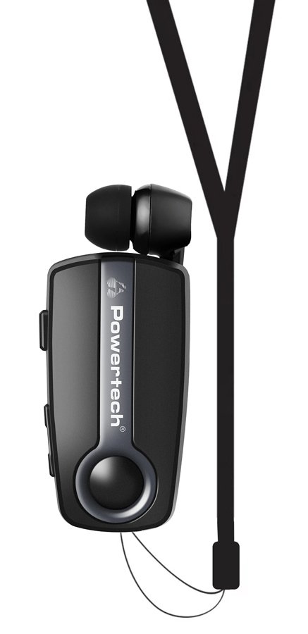 POWERTECH earphone Klipp 2 PT-998 multipoint, Bluetooth 5.1, USB-C, γκρι - Image 4