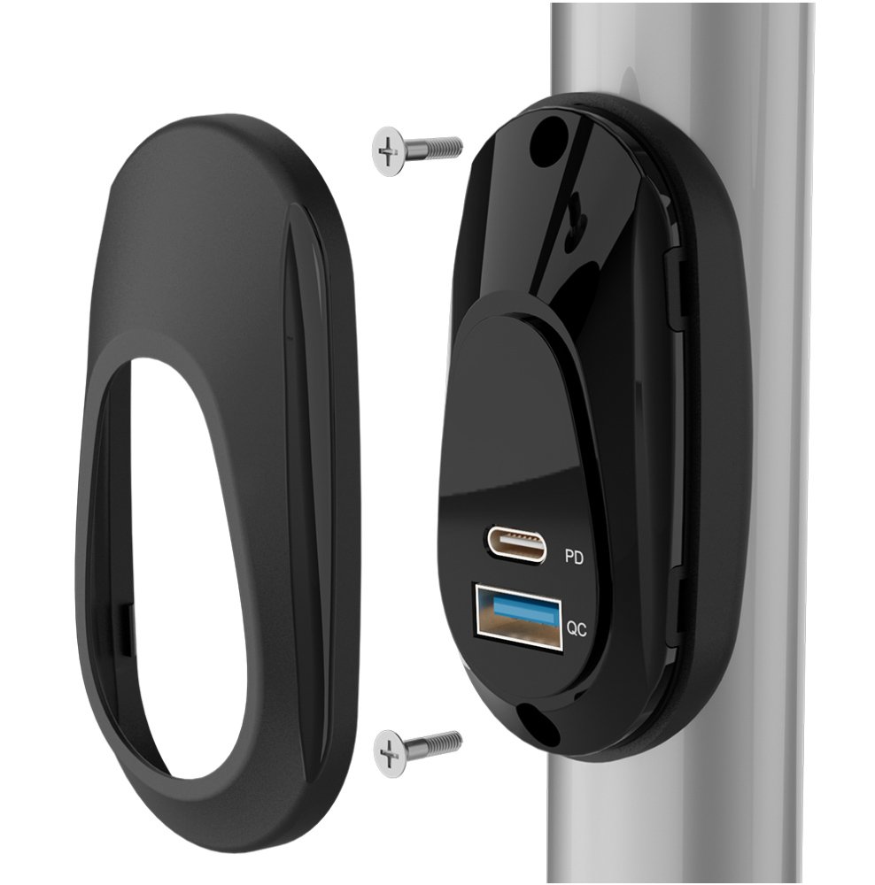 POWERTECH πρίζα USB για σκάφη & οχήματα PTL-026, USB & USB-C - Image 2