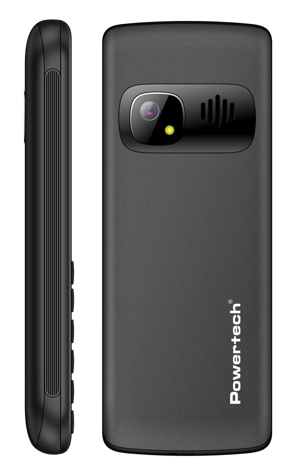 POWERTECH κινητό τηλέφωνο Sentry 4G Bar, 2.4", dual SIM, με κάμερα, μαύρο - Image 2