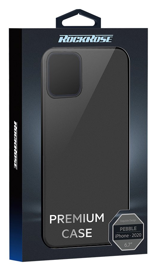 ROCKROSE θήκη Pebble για iPhone 12 mini, μαύρη - Image 3