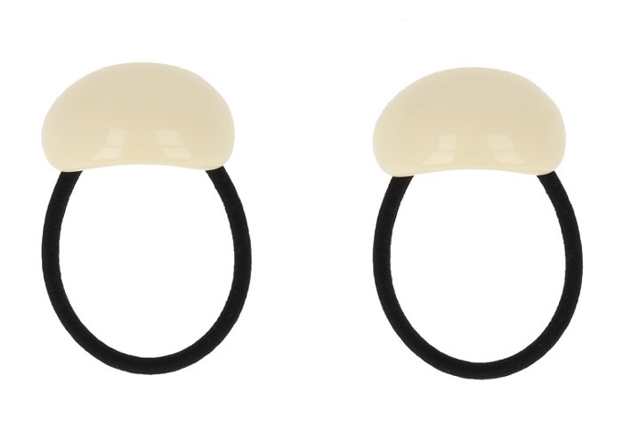 ROXXANI λαστιχάκια μαλλιών HUH-0010 με διακοσμητικό στοιχείο, 2τμχ