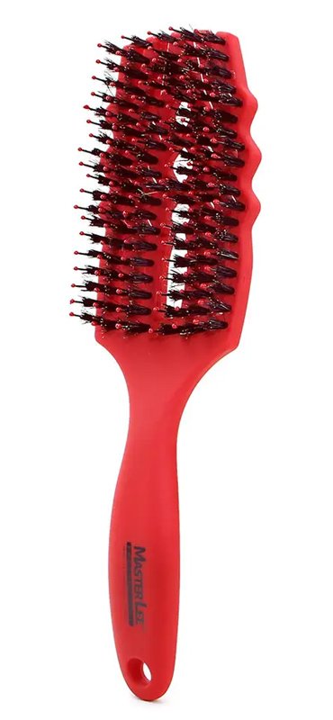 MASTER LEE βούρτσα μαλλιών RXN-0018, 7x24.5cm, κόκκινη