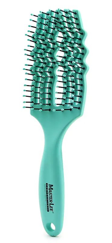 MASTER LEE βούρτσα μαλλιών RXN-0019, 7x24.5cm, μπλε