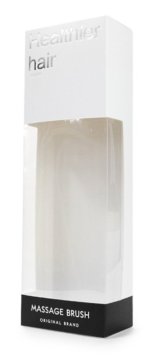 MASTER LEE βούρτσα μαλλιών RXN-0018, 7x24.5cm, κόκκινη - Image 3