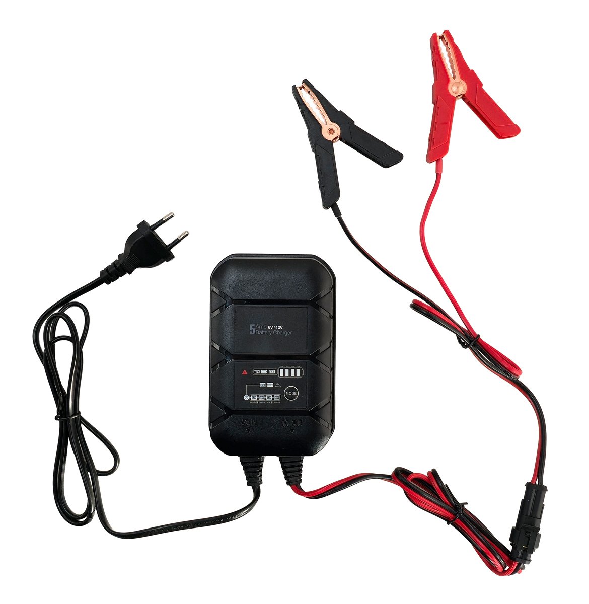 BYGD φορτιστής & συντηρητής μπαταρίας αυτοκινήτου S5000, 6V/2A 12V/5A - Image 8