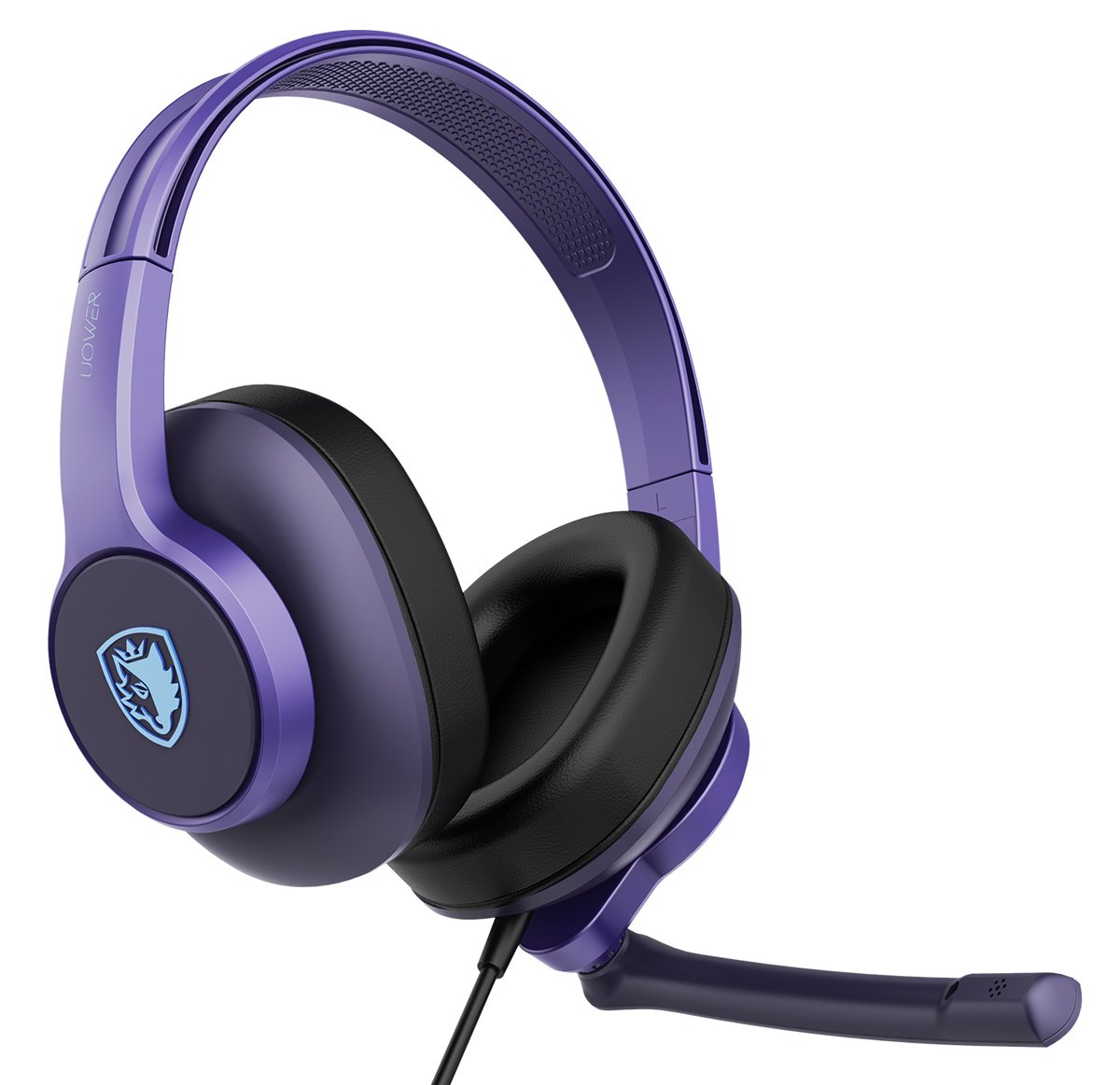 SADES gaming headset UPOWER, 3.5mm σύνδεση, 40mm, μωβ - Image 5