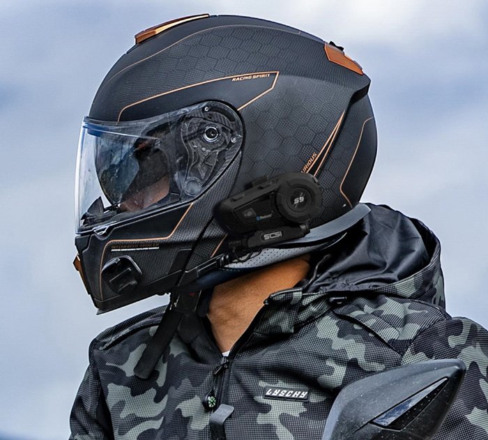 SCSETC ενδοεπικοινωνία μηχανής S-9 με Bluetooth, έως 6 αναβάτες, 500m - Image 2