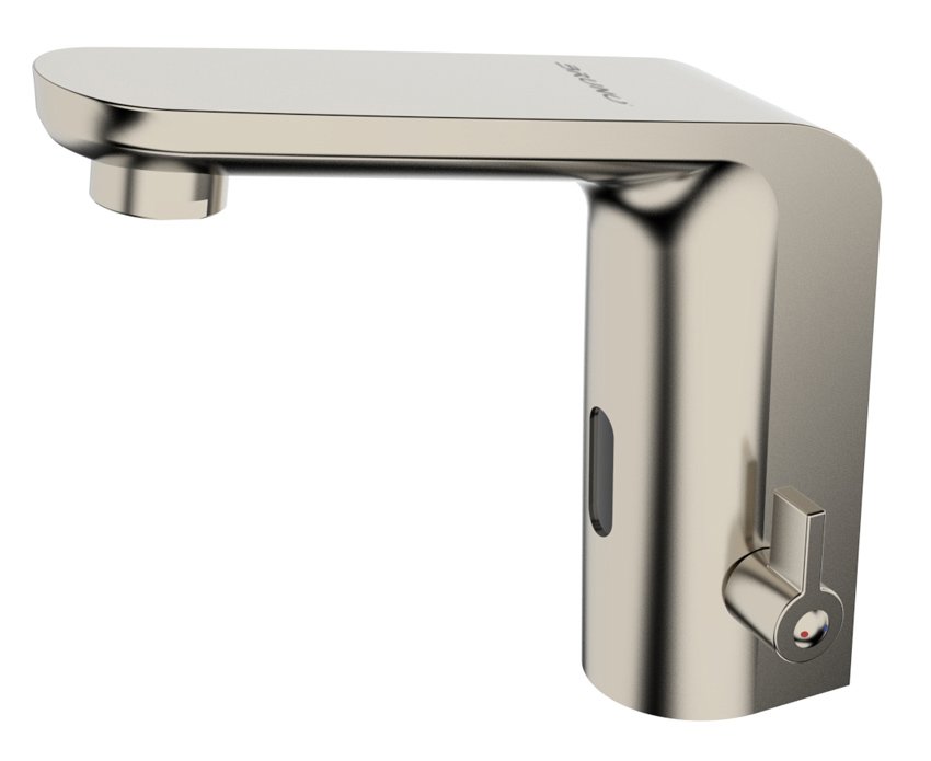 BRUNO μπαταρία νιπτήρα SF11019HCP-ABN με αισθητήρα, αναμεικτική, ασημί