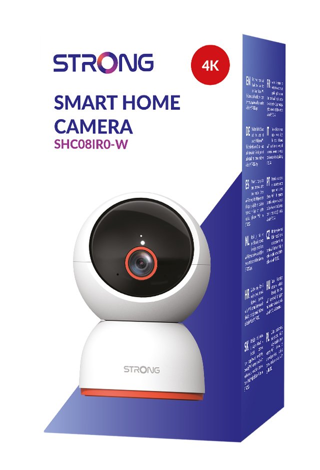 STRONG smart κάμερα SHC08IR0-W, 8MP, WiFi, PTZ, SD - Image 4