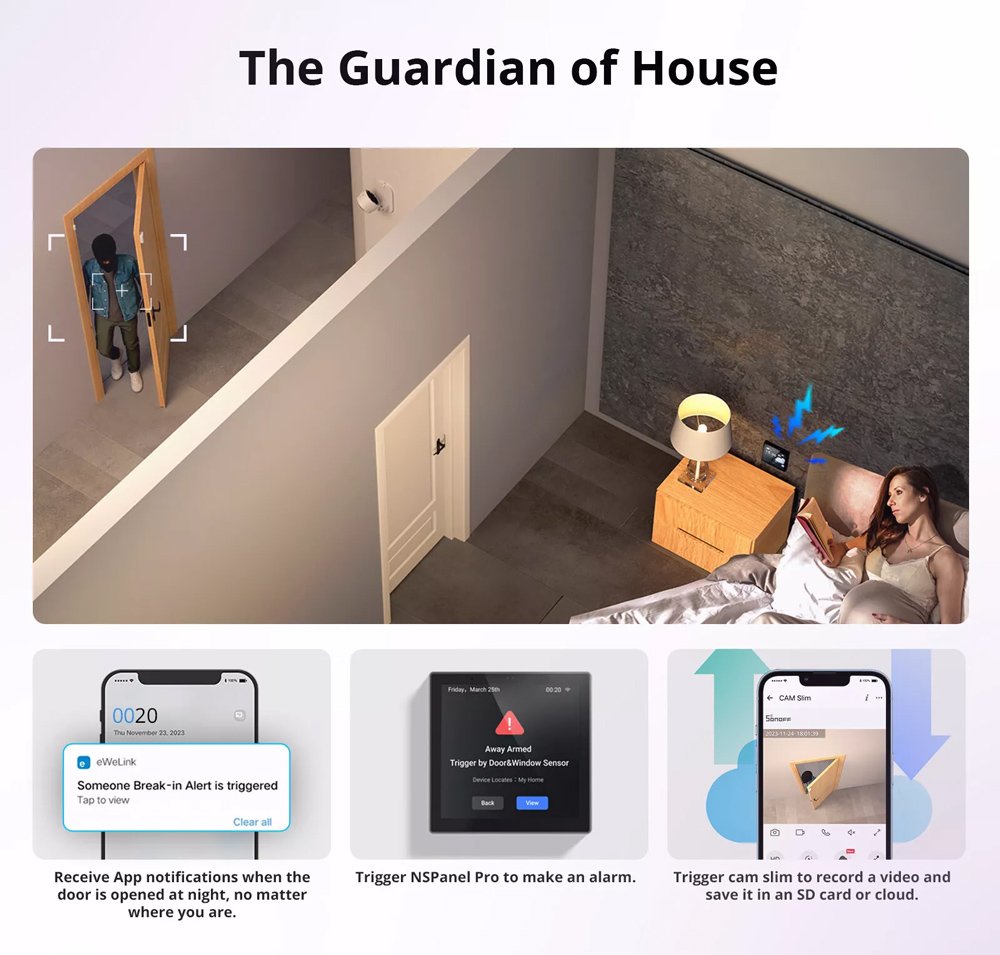 SONOFF smart μαγνητική παγίδα SNZB-04P, ZigBee, μπαταρίας, λευκή - Image 8