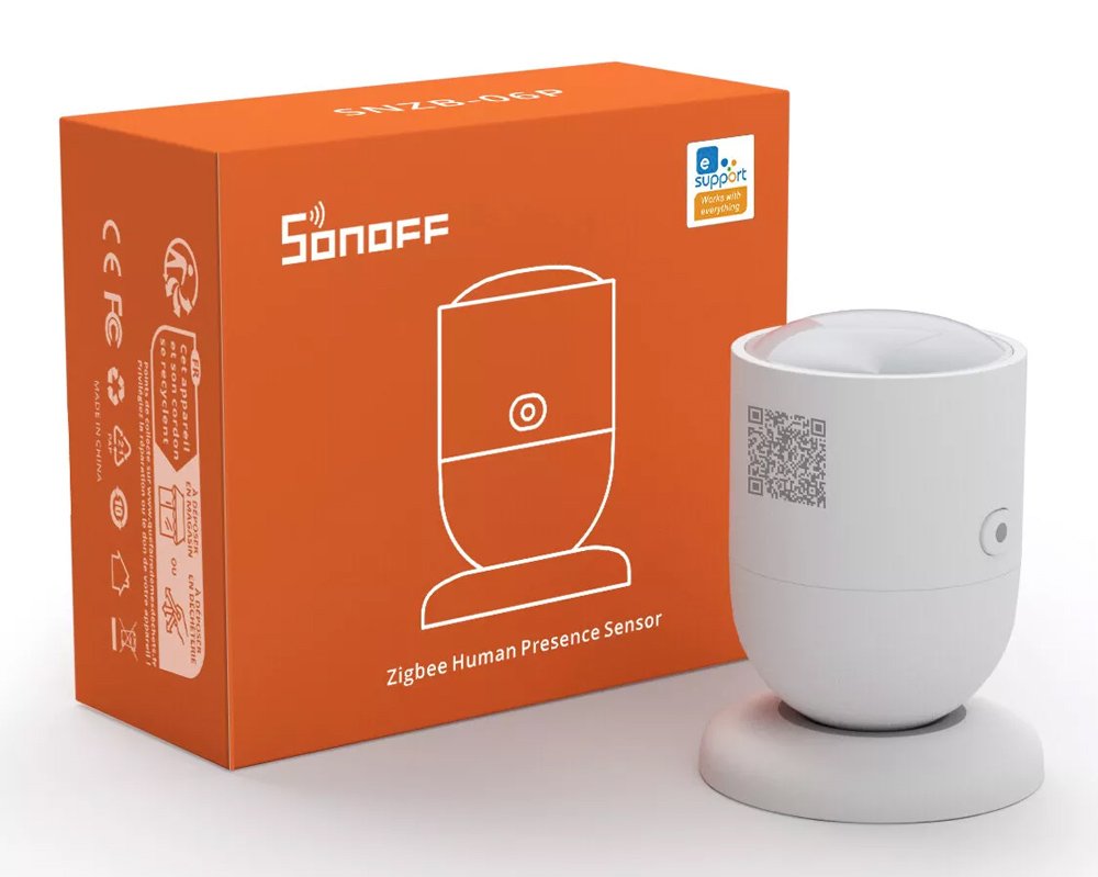 SONOFF smart ανιχνευτής κίνησης SNZB-06P με αισθητήρα φωτός, ZigBee, λευκός - Image 5