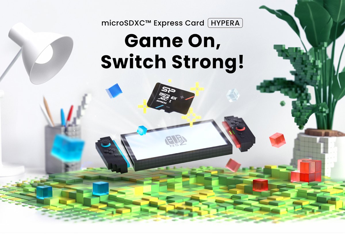 SILICON POWER κάρτα μνήμης microSDXC Express Hypera, 1TB, PCIe Gen 3x1, C10 UHS-I U3 A1 V30 - Image 2