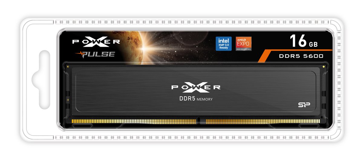 SILICON POWER μνήμη DDR5 UDIMM XPOWER Pulse, 16GB, 5600MHz, CL40 - Image 2