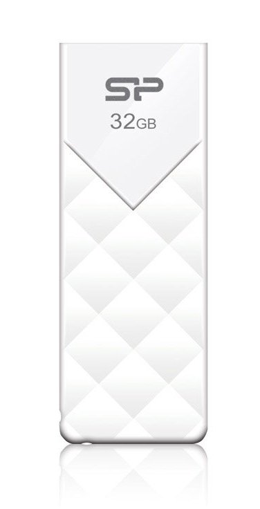 SILICON POWER USB Flash Ultima U03, 32GB, USB 2.0, λευκό