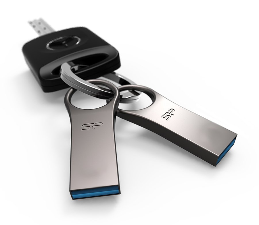 SILICON POWER USB Flash Drive Jewel 80, 32GB, USB 3.2, ασημί - Image 3