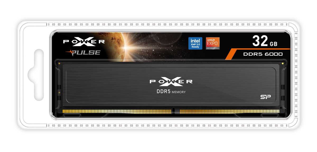 SILICON POWER μνήμη DDR5 UDIMM XPOWER Pulse, 32GB, 6000MHz, CL38 - Image 2