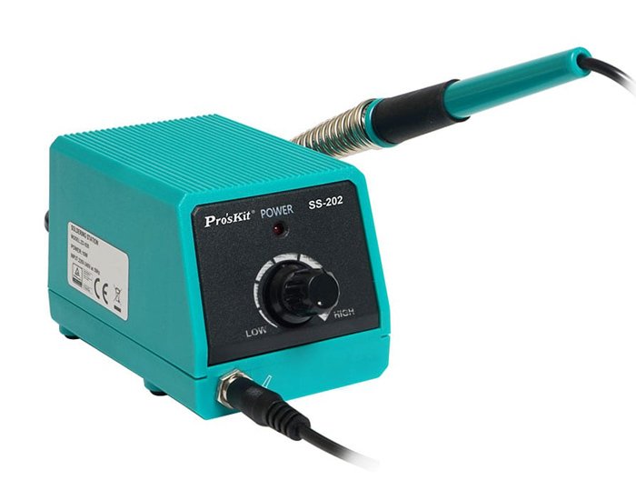PROSKIT μίνι σταθμός συγκόλλησης SS-202F με κολλητήρι, 10W, 100~450 °C - Image 5