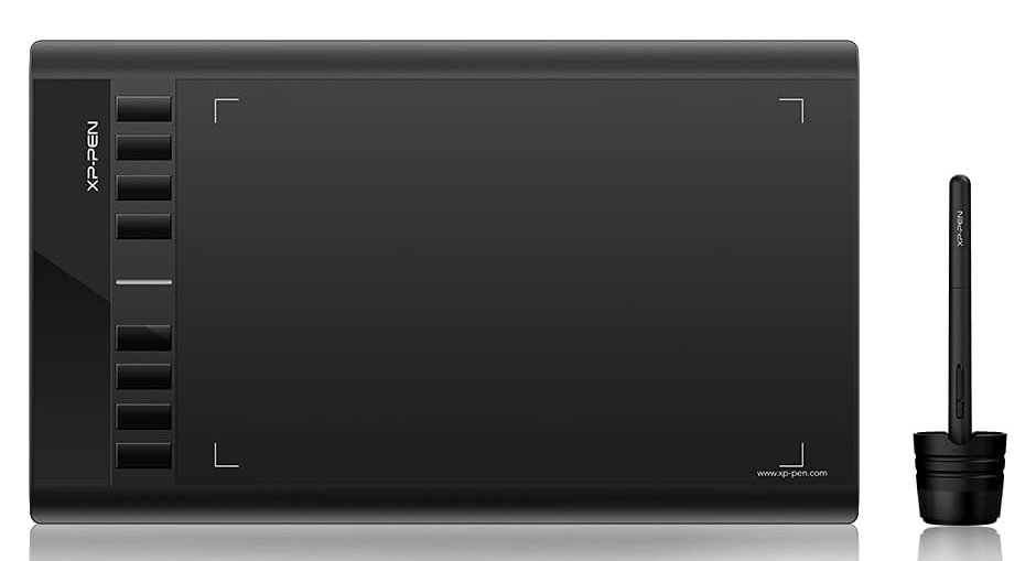 XP-PEN ταμπλέτα σχεδίασης με γραφίδα Star 03 V2, 228.8x152.6mm, μαύρο