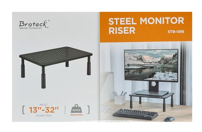 BRATECK επιτραπέζια βάση οθόνης/laptop STB-086, 13-32", έως 20kg - Image 7
