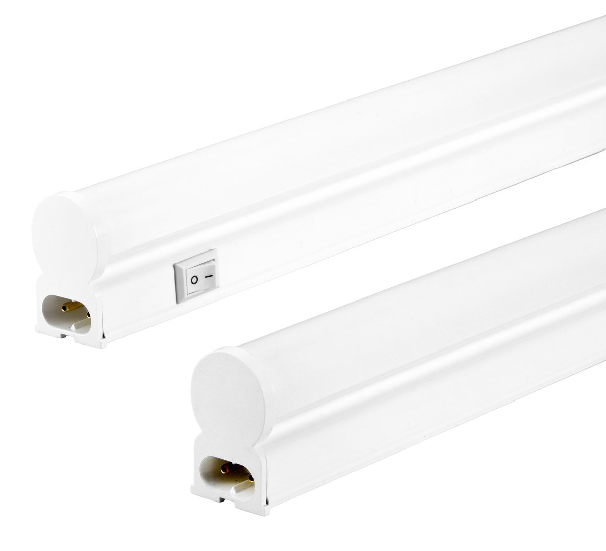 POWERTECH LED φωτιστικό τοίχου T5-0001-150 22W, 4000K, 150cm IP20, λευκό - Image 3