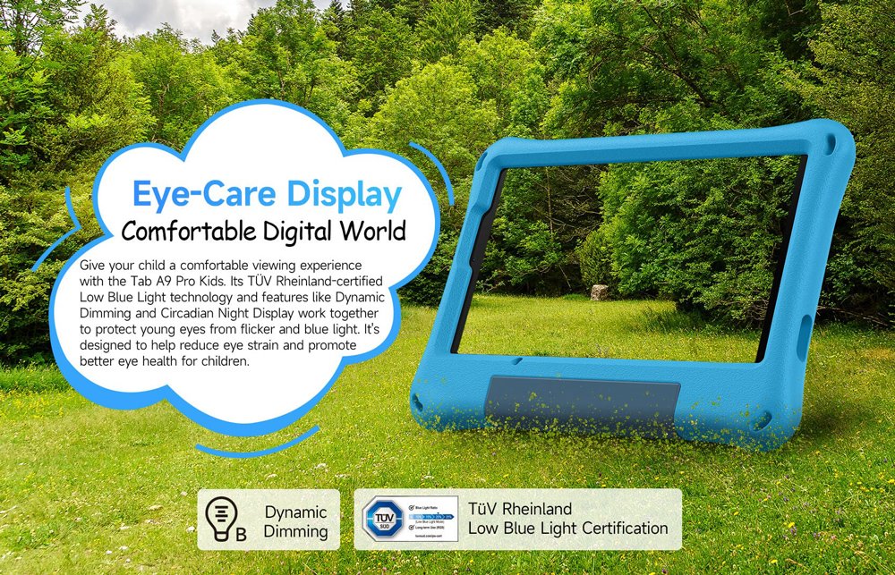 ULEFONE tablet Tab A9 Pro Kids, 8.68", 4/128GB, 4G, Android 15, 5040mAh, μπλε - Image 15