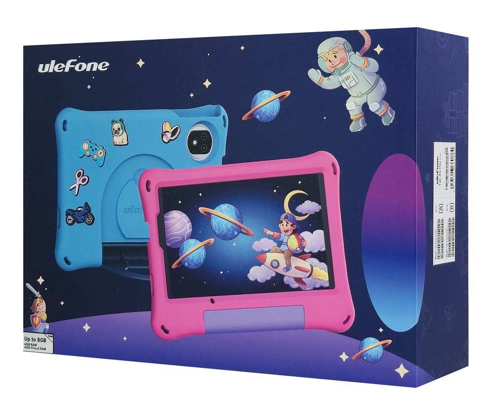 ULEFONE tablet Tab A9 Pro Kids, 8.68", 4/128GB, 4G, Android 15, 5040mAh, ροζ - Image 7