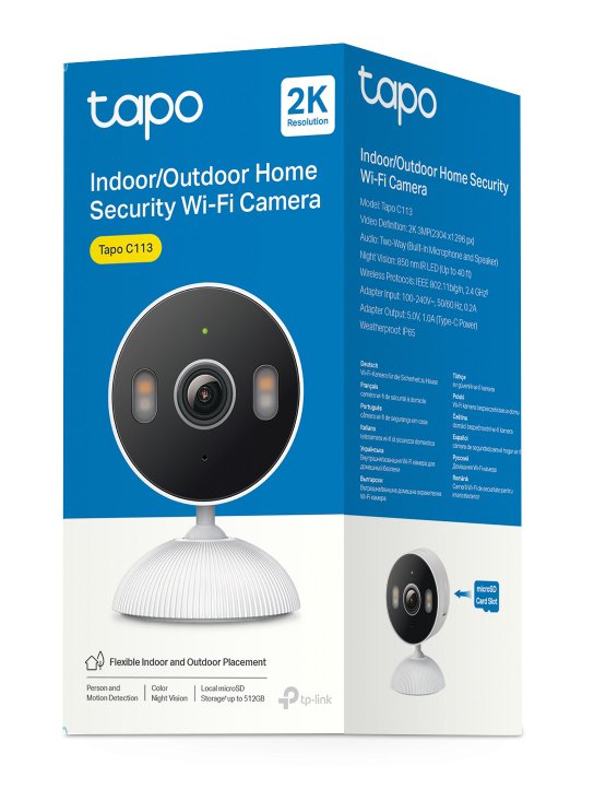 TP-LINK smart camera Tapo-C113, 2K, IP65, two-way audio, Ver. 1.0 - Image 9