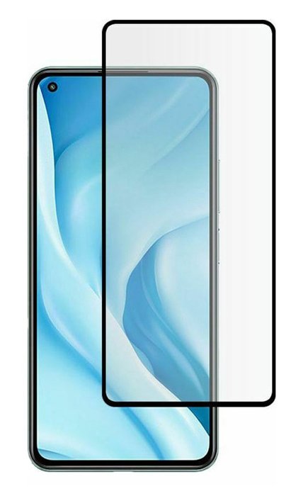 POWERTECH tempered glass 3D TGC-0536 για Xiaomi Mi 11 Pro, μαύρο